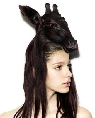 Incredible animal hair hats by Nagi Noda