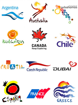 Tourism Country Logos